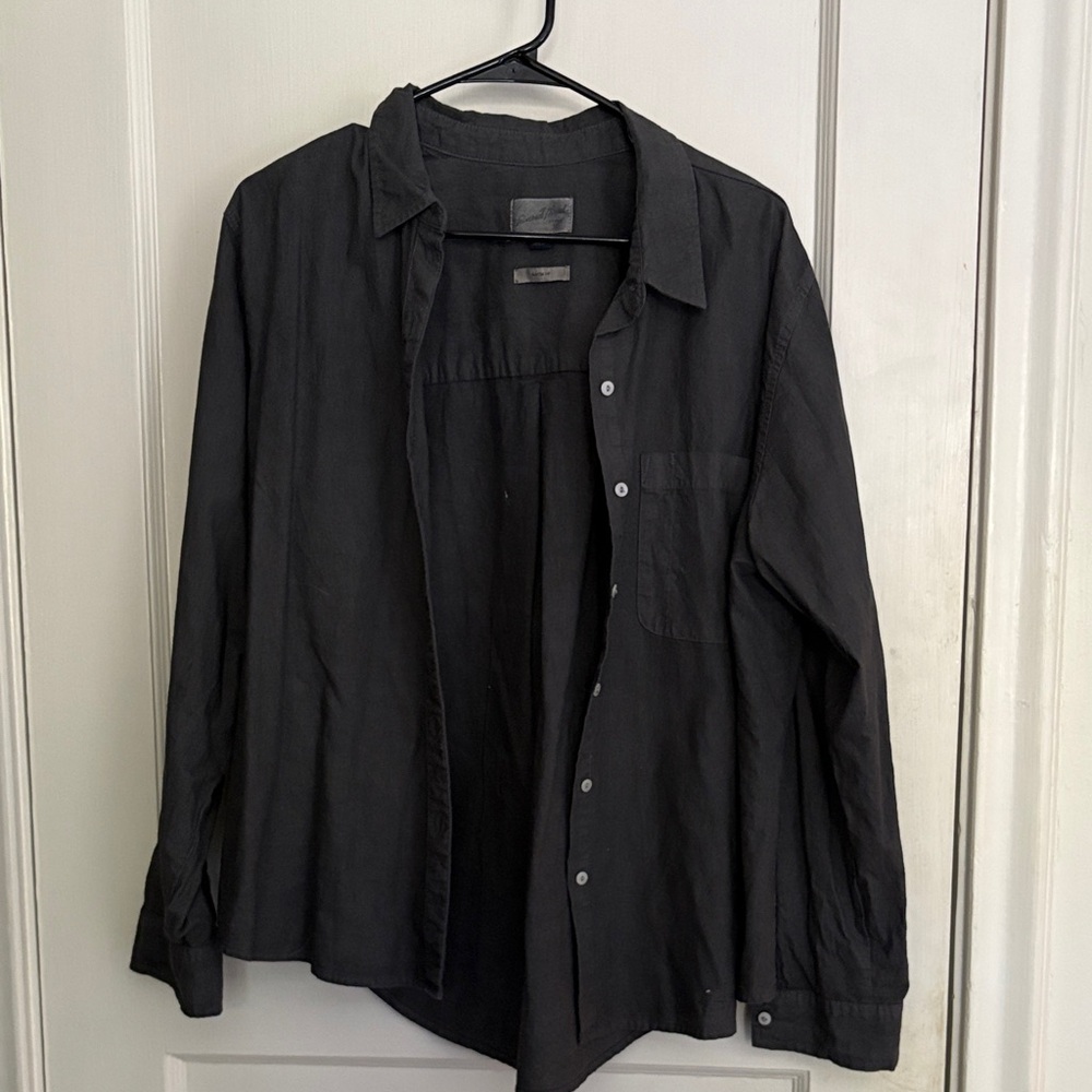 Universal Thread Men's Black Dress Shirt